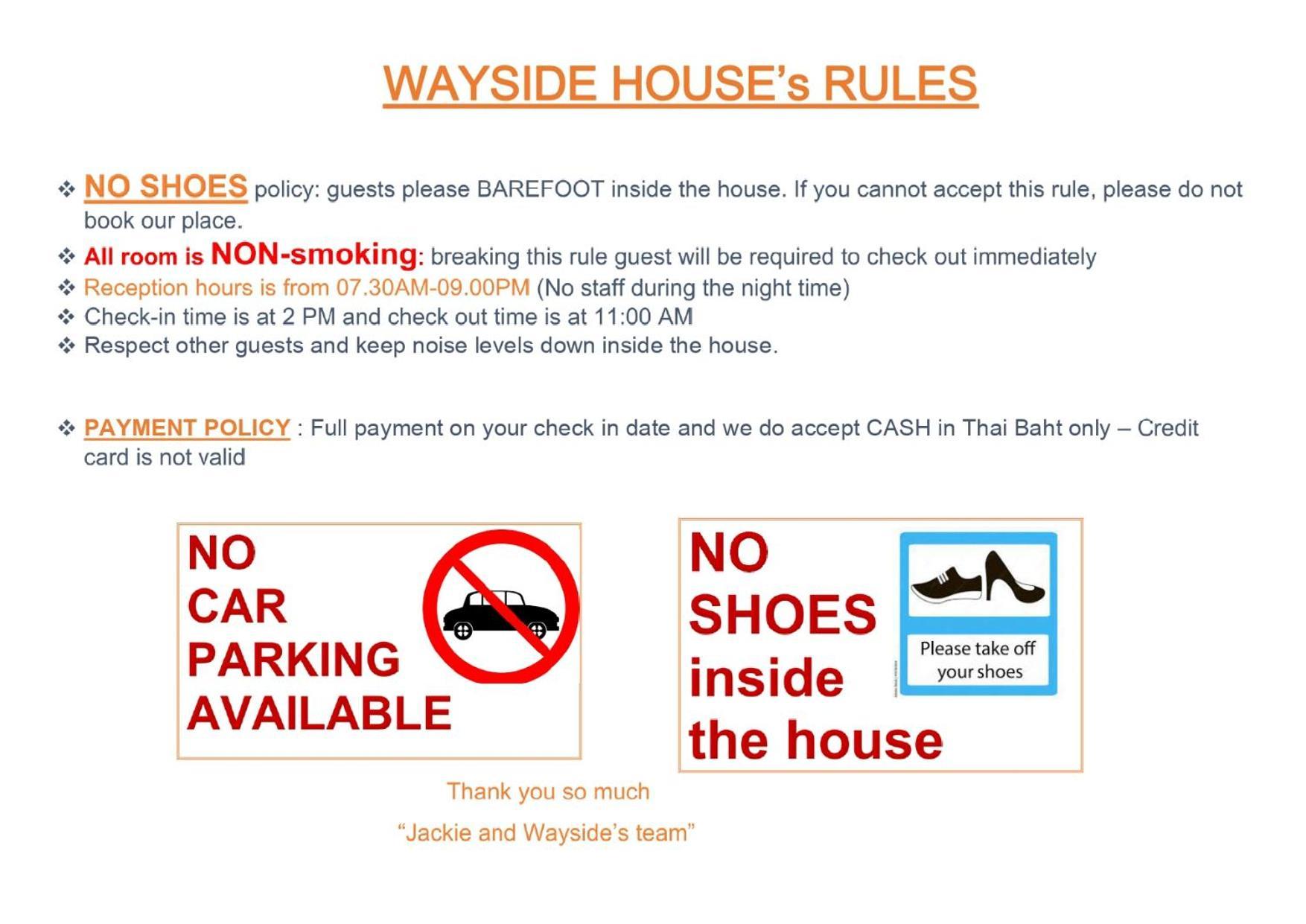 Wayside Guesthouse Τσιάνγκ Μάι Εξωτερικό φωτογραφία